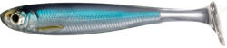 LIVETARGET Shad Livetarget Slowroll Shiner Paddle Tail, culoare Silver-Blue, 12.5cm, 3buc (F1.LT.SRS125SK201)