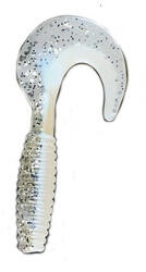 Nomura Grub Vibra Tail Light blue silver glitter 7cm/ 3.5g/ 10 buc/ plic Nomura (F1.NM.73004307)