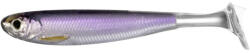 LIVETARGET Shad Livetarget Slowroll Shiner Paddle Tail, culoare Silver-Purple, 10cm, 4buc (F1.LT.SRS100SK207)