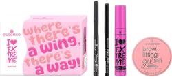 Essence КОМПЛЕКТ ESSENCE - Mascara + Eye pencil + Eyeliner + Brow lifting gel Комплект дамски