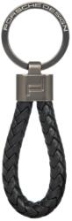 Porsche Design Key Hold. Keyring Leather Cord 001 - Black (OKY28807.001)
