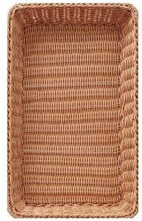 Hendi Cos servire pentru paine, Hendi, GN 1/1 530x325x(H)65 mm, Maro, DNH426685 (DNH426685)