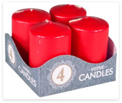 Adventi gyertya 4db-os 50g, 60/40 bordó