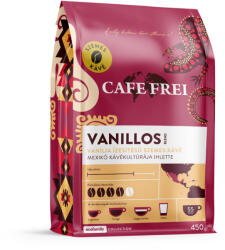 Cafe Frei kávékeverék 450g Vanillos vanília ízesítésű szemes