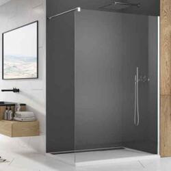 RONAL Paravan de duș Walk-In Ronal, Easy, sticlă securizată 8 mm, 60x200 cm, profil crom (STR4PSM15007)