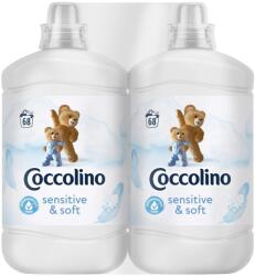Coccolino Sensitive 2 × 1, 7 l (136 mosás)