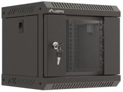 Lanberg WF11-3304-10B állvány 4U Falra szerelhető állvány Fekete (WF11-3304-10B) - easy-shop