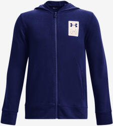 Under Armour Rival Terry FZ Hoodie-BLU Fiú-melegítőfelső XL