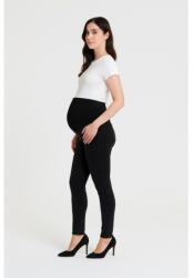 R&d Hosszú szárú kismama farmernadrág (l) fekete