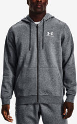 Under Armour Essential Fleece FZ Hood-GRY Férfi-melegítőfelső L