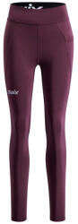 Swix Pace High Waist Tights Plum Női leggings XS