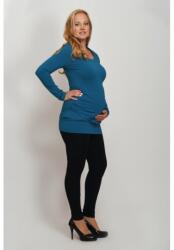 R&d Hosszú szárú bélelt kismama leggings (m) fekete