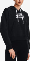 Under Armour Essential Script Hoodie-BLK Női melegítőfelső XS