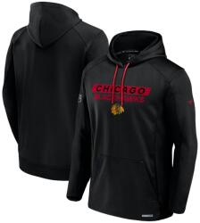 Fanatics AP Rink Poly fleece Pullover Hood Chicago Blackhawks Férfi-melegítőfelső M
