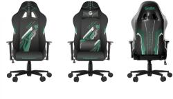 GABA Astronave Gamer szék fekete-zöld