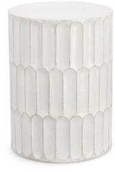 Bizzotto Caesar 40, 5 Kávézóasztal Magnézium Fehér Geometrikus Mintázattal (0747259)