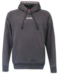 CCM Team Fleece Pullover Hoodie Dark Grey Férfi-melegítőfelső XS