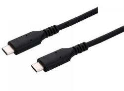 C-TECH USB 4.0 Type C Összekötő Fekete 50cm CB-USB4-05B (CB-USB4-05B)
