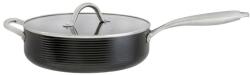 Ambition Ribs Serpenyő Fogantyúval és fedővel 28 cm Indukciós (5907530432712)