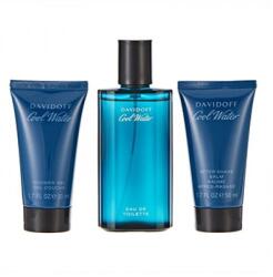 Davidoff - Cool Water szett IV. 125 ml eau de toilette + 75 ml after shave balzsam + 75 ml tusfürdő