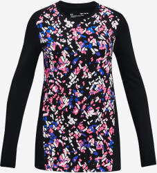 Under Armour CW Novelty LS Crew-BLK Lánykapóló L