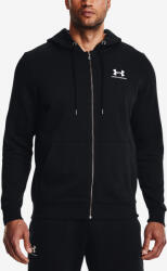 Under Armour Essential Fleece FZ Hood-BLK Férfi-melegítőfelső S