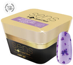 Sens by Crystal Nails SENS HEMA Free FLOWER decor&builder gel - Violet 5ml TF