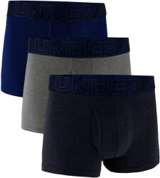Under Armour Perf Cotton Solid 3in 3Pack Navy Férfiboxeralsó XL