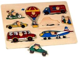 Fa Jármű Puzzle - 9 darab (24843)