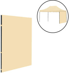 Leziter Kerti pavilon oldalfal ponyva 3x4 m (LPOP-40-BEIGE) - pepita
