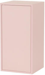 Leziter Boxie - 1 ajtós Pink Fali Szekrény - 80x40x37 cm - pepita - 23 990 Ft