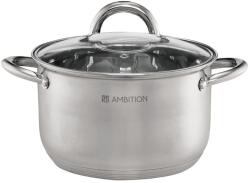 Ambition Inox edény fedővel 22cm, 4.8L, Solar