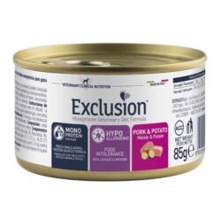 Exclusion Hypoallergenic Pork & Potato konzerv macskák számára 85 g - pepita