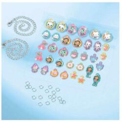 Totum Gabby' s Dollhouse - Csillogó Medálos Karkötő Készítő Szett - 17 Medállal (06036)