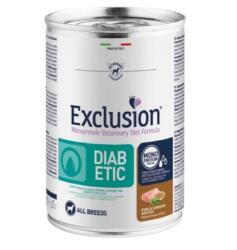 Exclusion Diabetic Pork & Sorghum konzerv kutyák számára 400 g - pepita