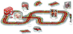  Tűzoltó autópálya puzzle pályával (8445)
