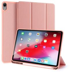 Dux Ducis Domo GP-110280 Tok - Apple iPad Air 2022, Oldalra Nyiló, Aktív Flip, Textil, Rózsaszín
