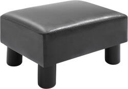 Homcom Téglalap Alakú, Párnázott Szék, Fekete