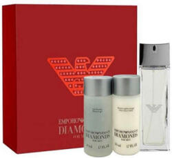 Giorgio Armani Giorgio Armani - Diamonds szett I. 75 ml eau de toilette + 50 ml tusfürdő + 50 ml after shave balzsam