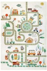 BellaTEX s. r. o. KOBEREC fotónyomtatás 100×150 cm 3040/206 közlekedés, játszótér (8052)