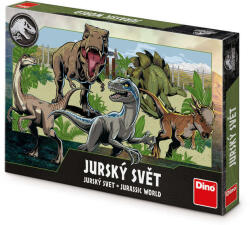 Dino Jurassic World Dinoszaurusz Társasjáték - 2-4 Játékos (624078-12605)