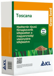 ICL Speciality Fertilizers Everris Toscana mediterrán típusú fűmagkeverék 1 kg - 25-40 m2 - Magyarországra tervezve
