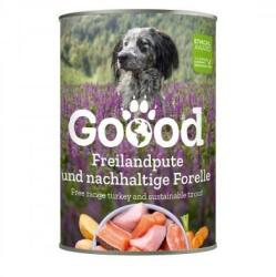 Goood Senior Freilandpute & Nachhaltige Forelle - pulykás és pisztrángos konzerv 400 g (143154)