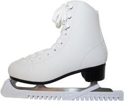  Műkorcsolya protektorok műanyag fehér - 1 pár