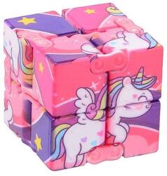  Unikornis Kockapuzle - Fejlesztő Játék - 7x2.5x14cm (76211)