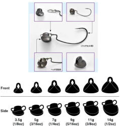  JIG FEJ ÓLOM DECOY DS-13 SWITCH HEAD 14gr