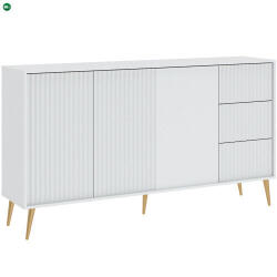  BARCELONA Komód Fehér Színben. 179 cm