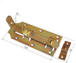 P&P Zavor Aplicat Cu Inel Lacat 65/160mm (0012-160)