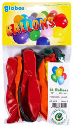  Globo Kristály Lufi - 12 db - Átlátszó (33634)