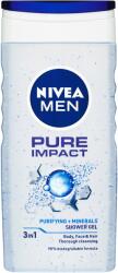 Nivea Gel de dus pentru barbati Pure Impact, 500 ml, Nivea
